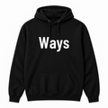 Ways Hoodie in black