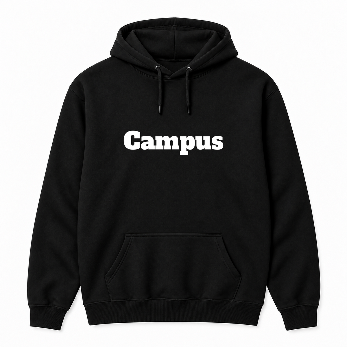 Campus Hoodie in black