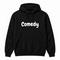 Comedy Hoodie in black