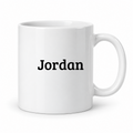 Jordan Mug in white