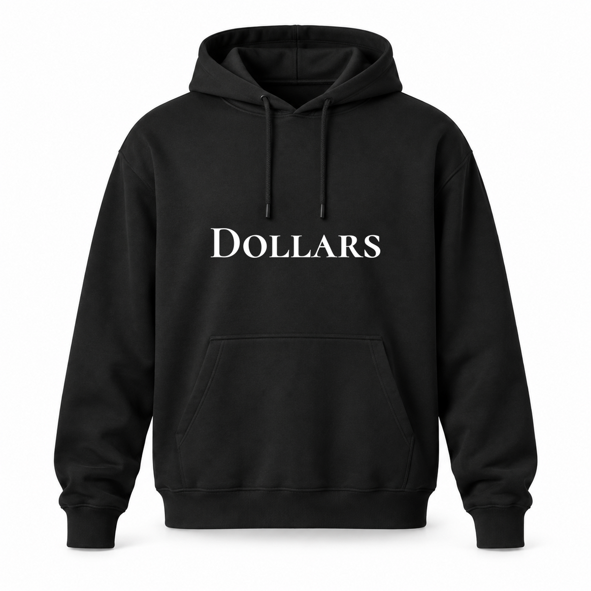 Dollars Hoodie in black