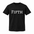 Fifth T-Shirt in black