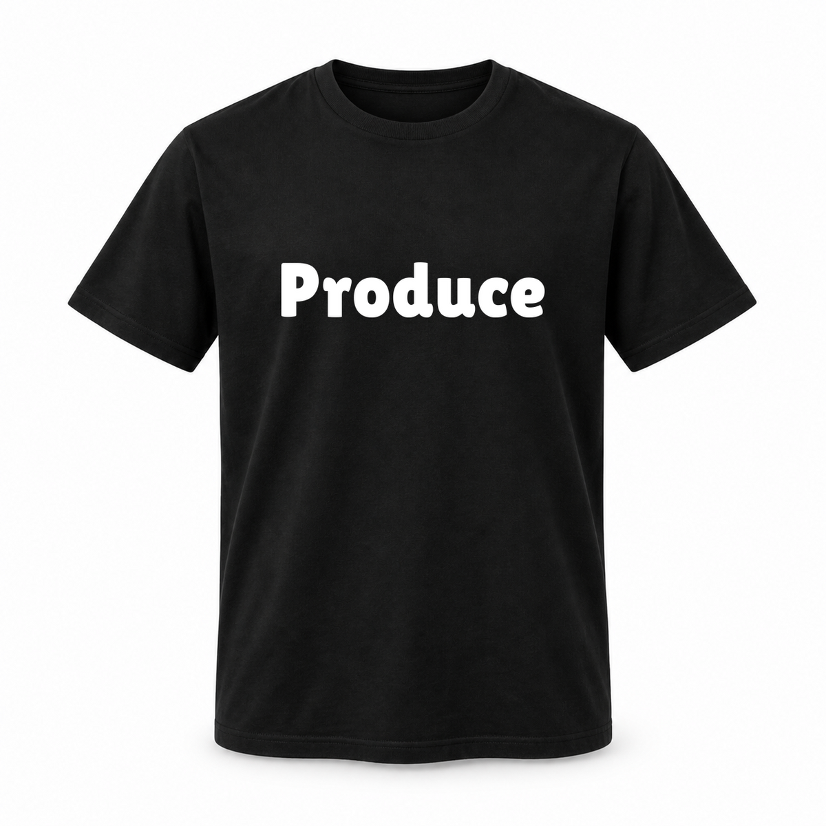 Produce T-Shirt in black