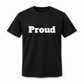 Proud T-Shirt in black