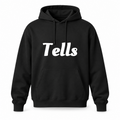 Tells Hoodie in black