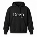 Deep Hoodie in black