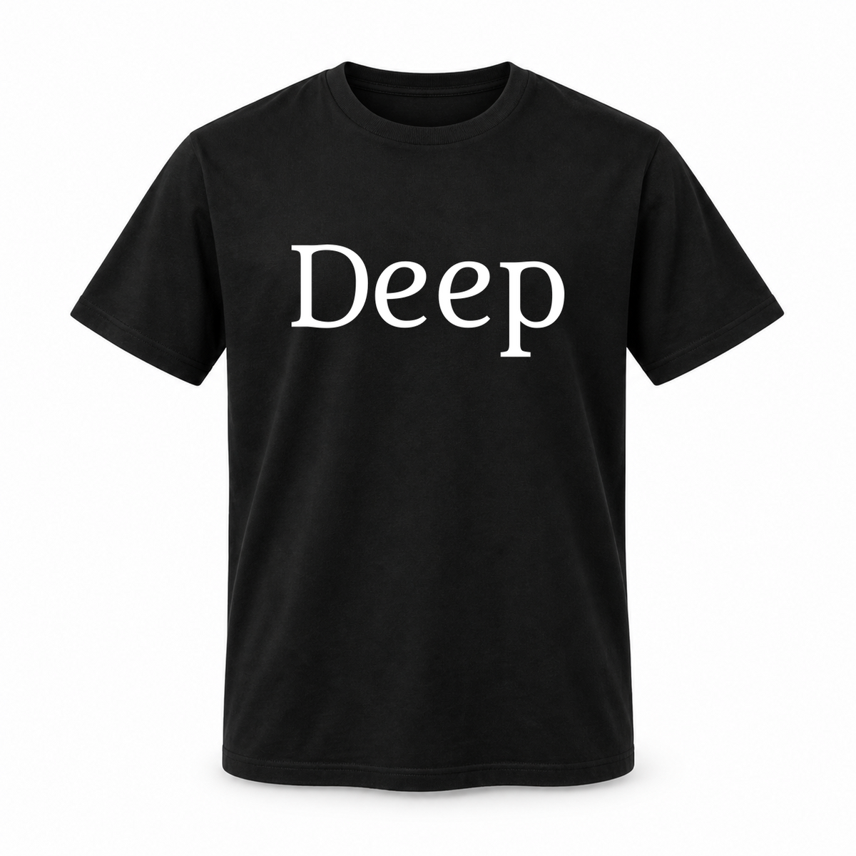 Deep T-Shirt in black