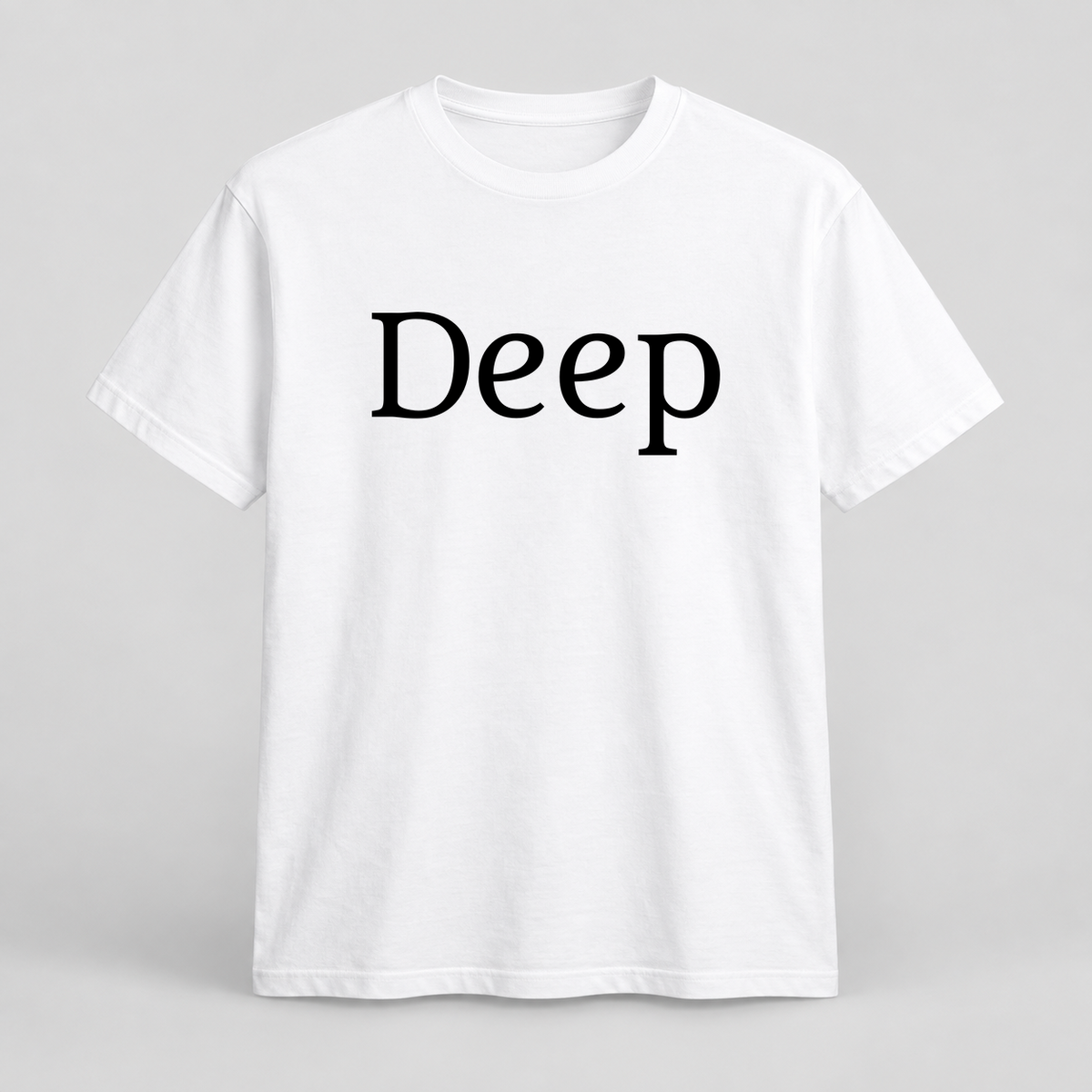 Deep T-Shirt in white
