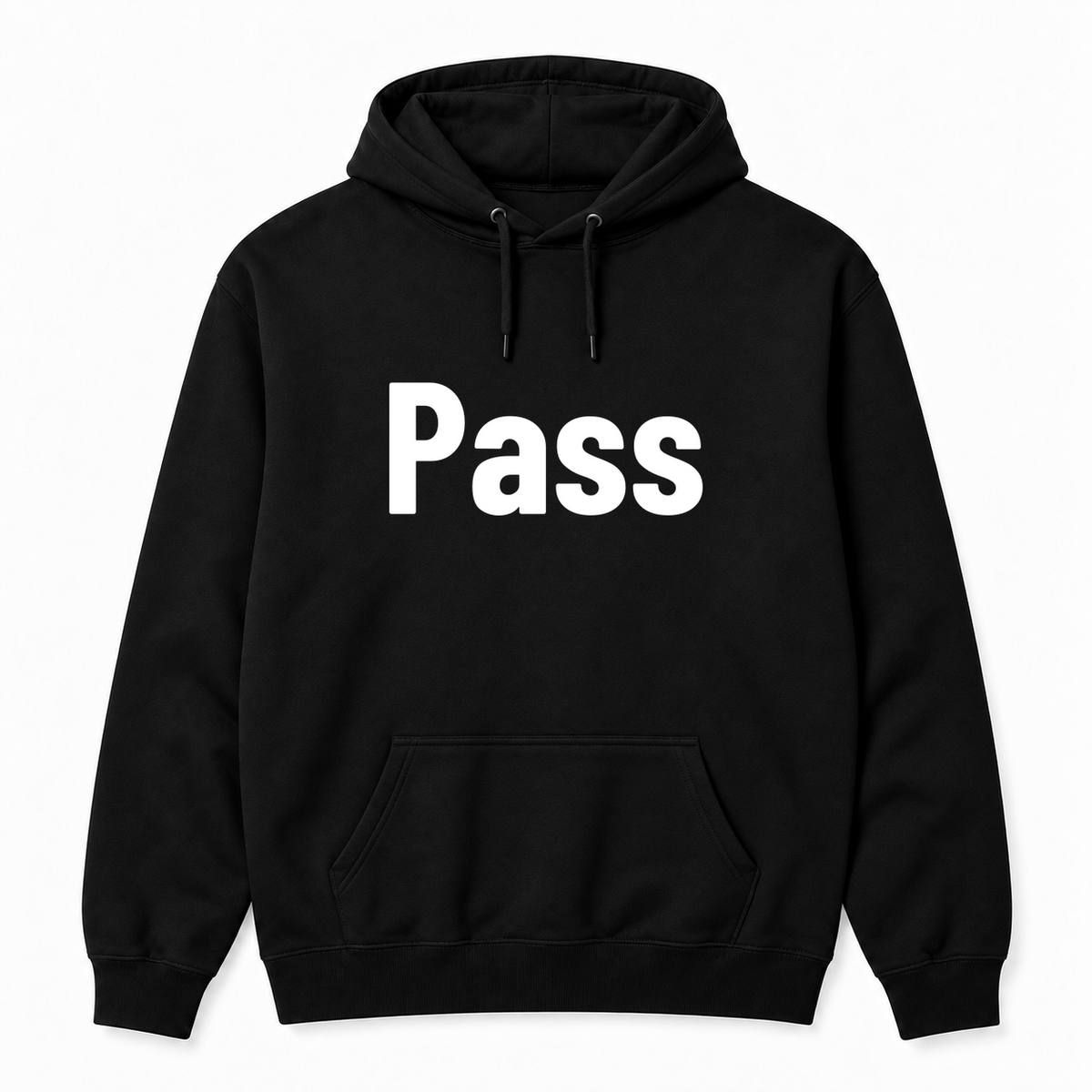 Pass Hoodie in black