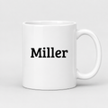 Miller Mug in white