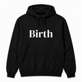 Birth Hoodie in black