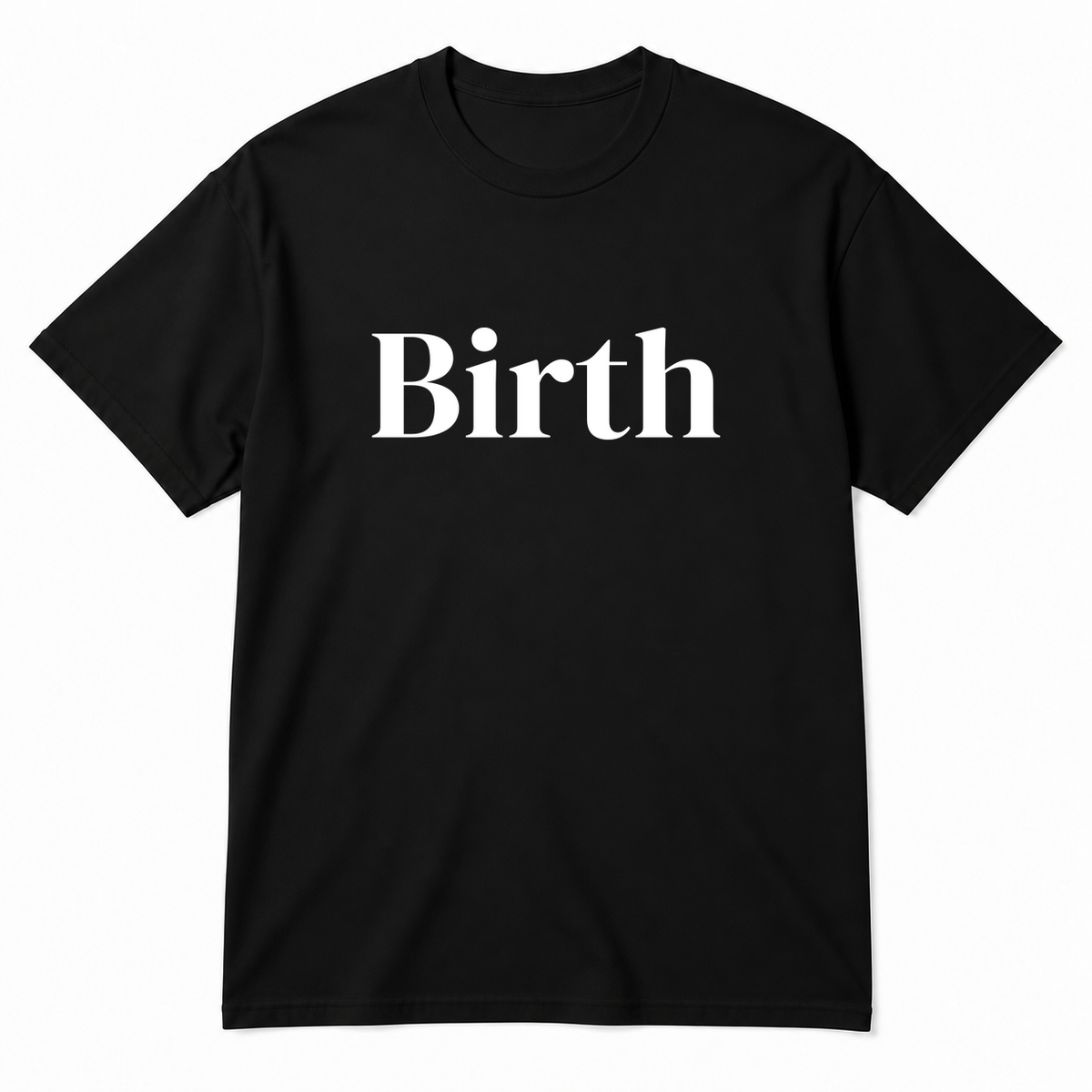 Birth T-Shirt in black