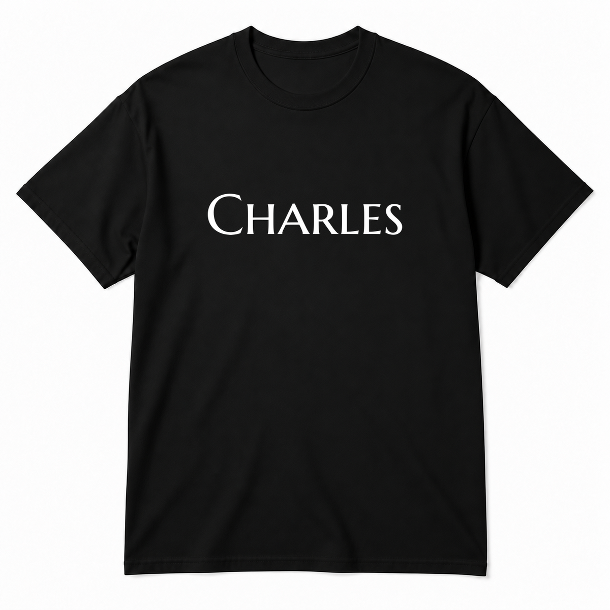 Charles T-Shirt in black