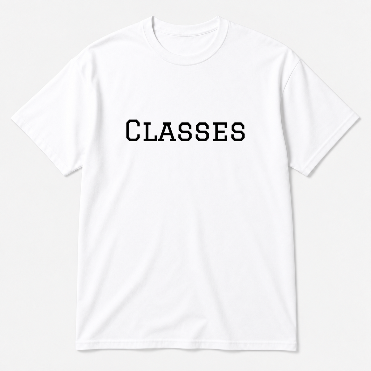 Classes T-Shirt in white