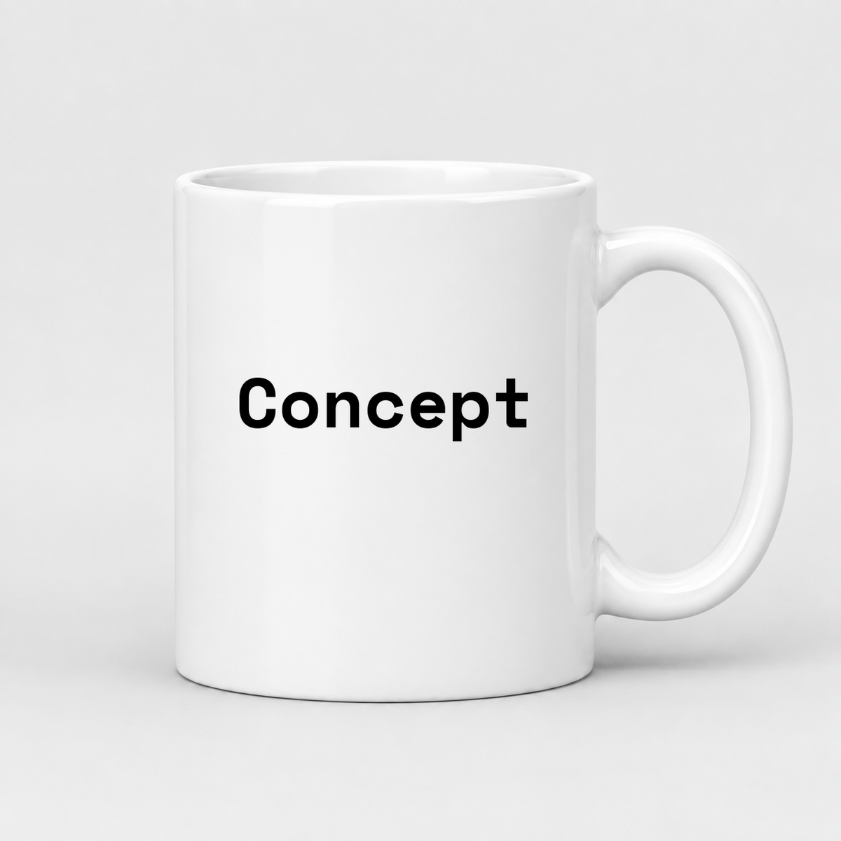 Concept Mug in white