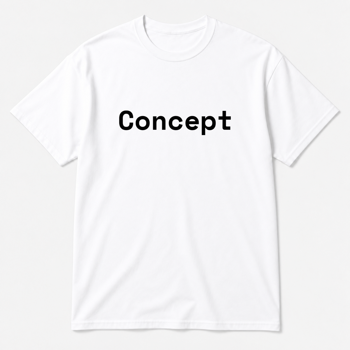 Concept T-Shirt in white