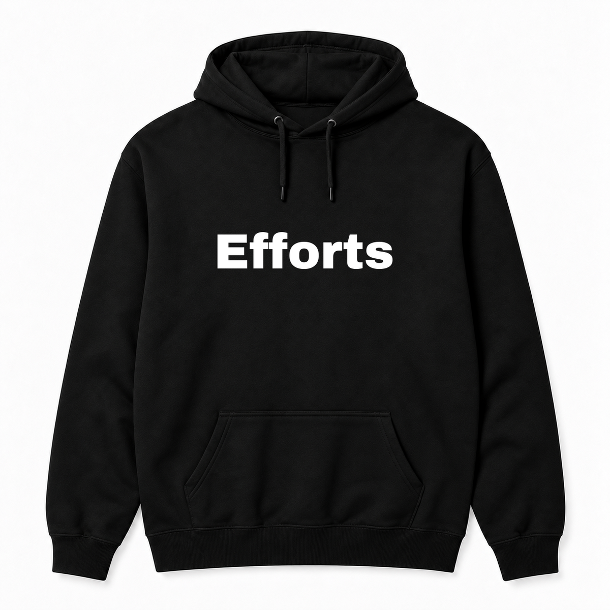 Efforts Hoodie in black