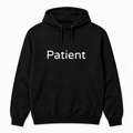 Patient Hoodie in black