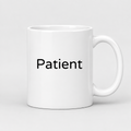 Patient Mug in white