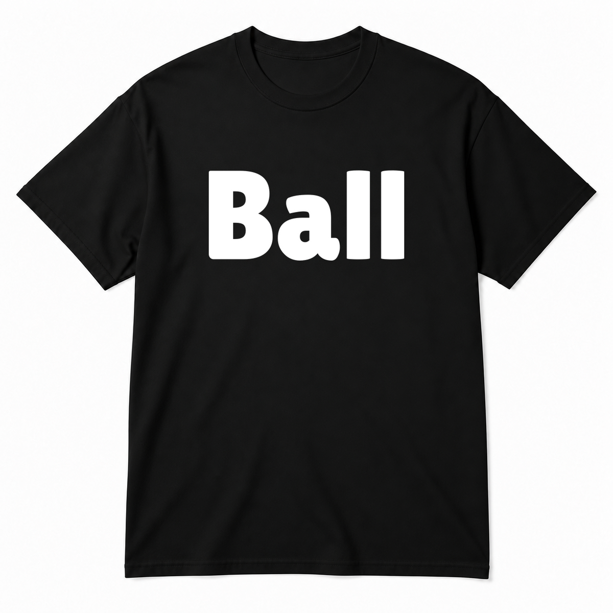 Ball T-Shirt in black