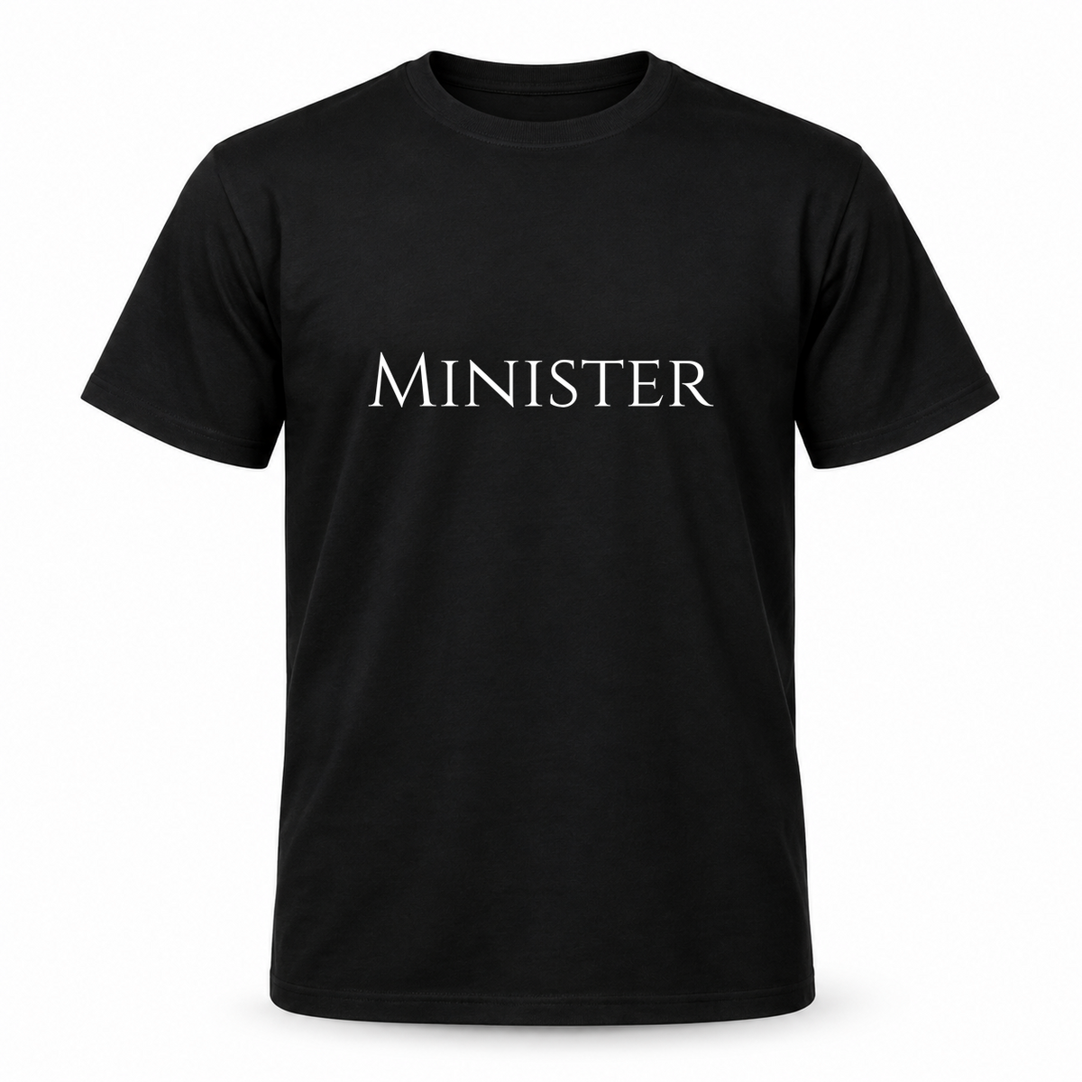 Minister T-Shirt in black