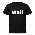 Wall T-Shirt in black