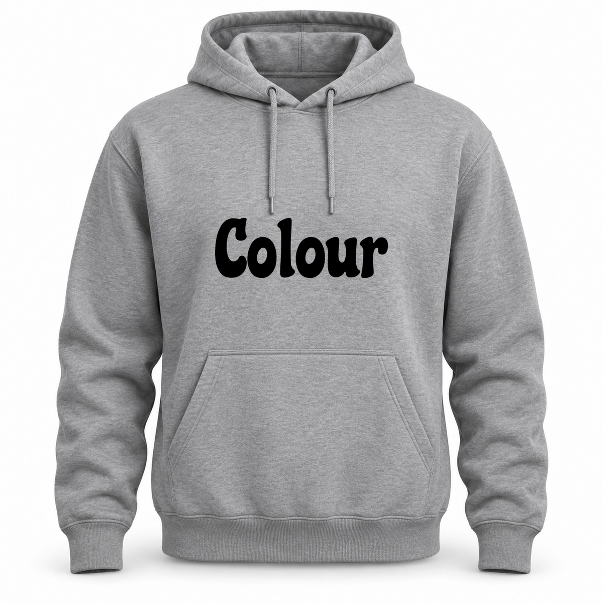 Colour Hoodie in gray