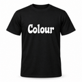 Colour T-Shirt in black