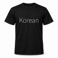Korean T-Shirt in black