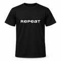 Repeat T-Shirt in black
