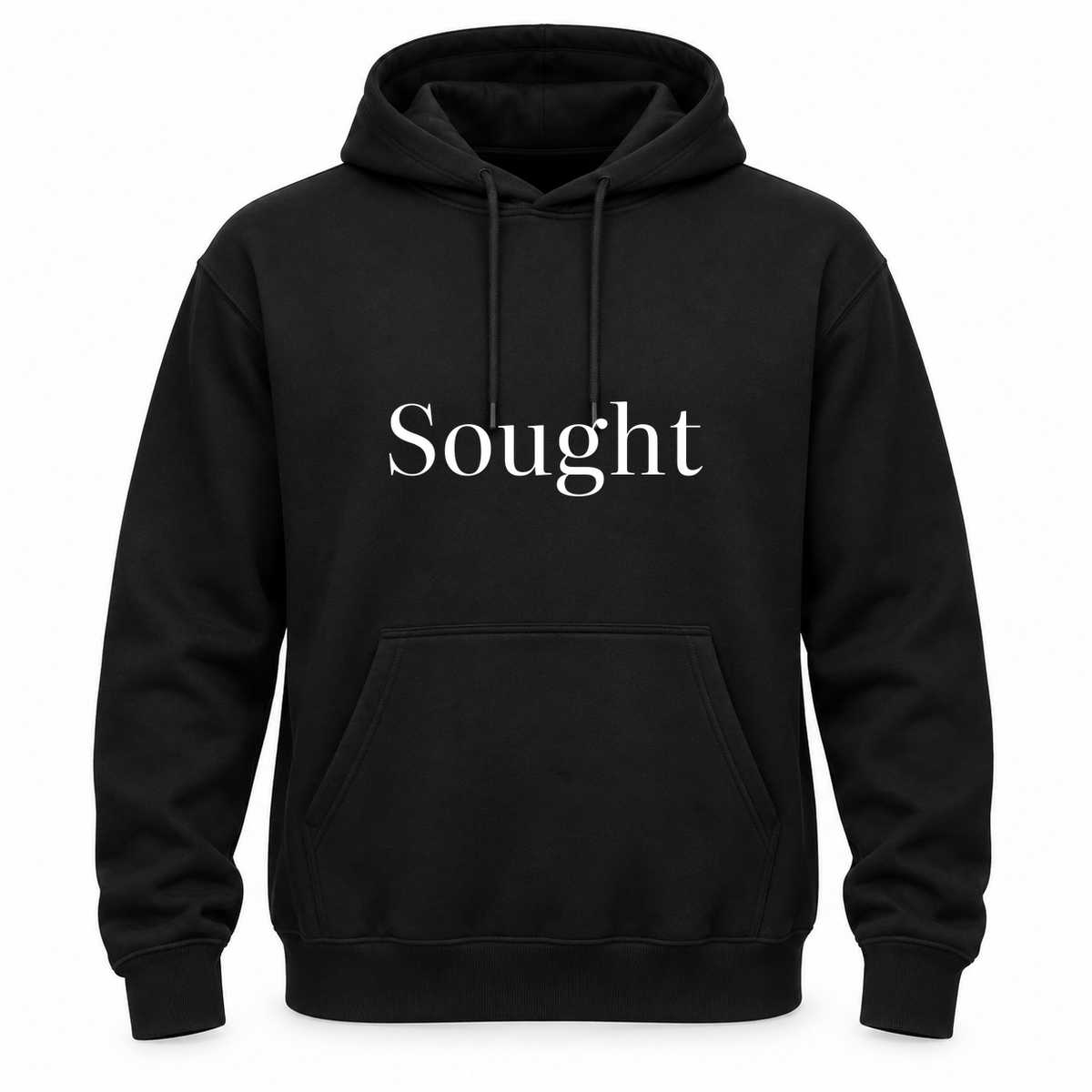 Sought Hoodie in black
