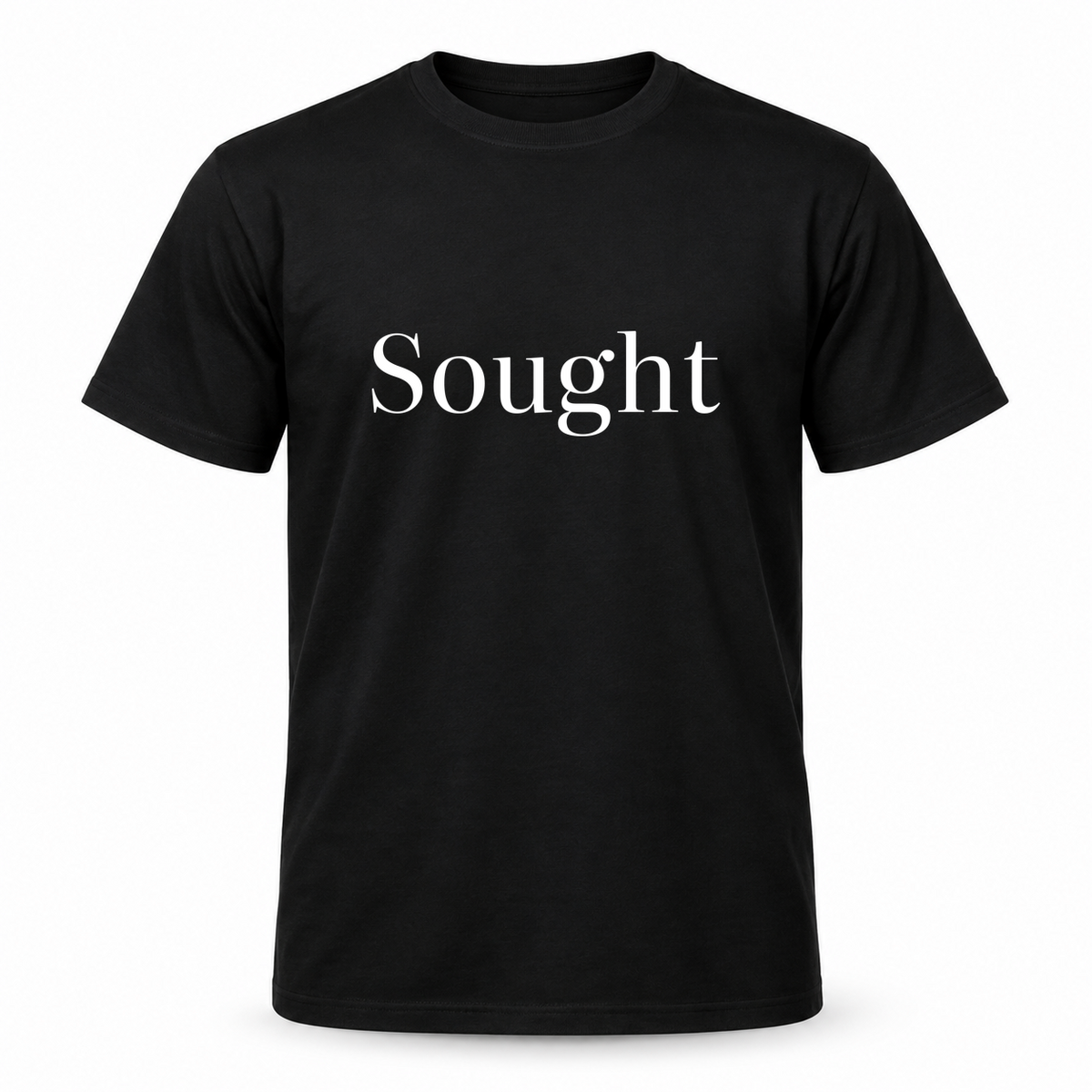Sought T-Shirt in black