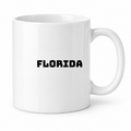 Florida Mug in white
