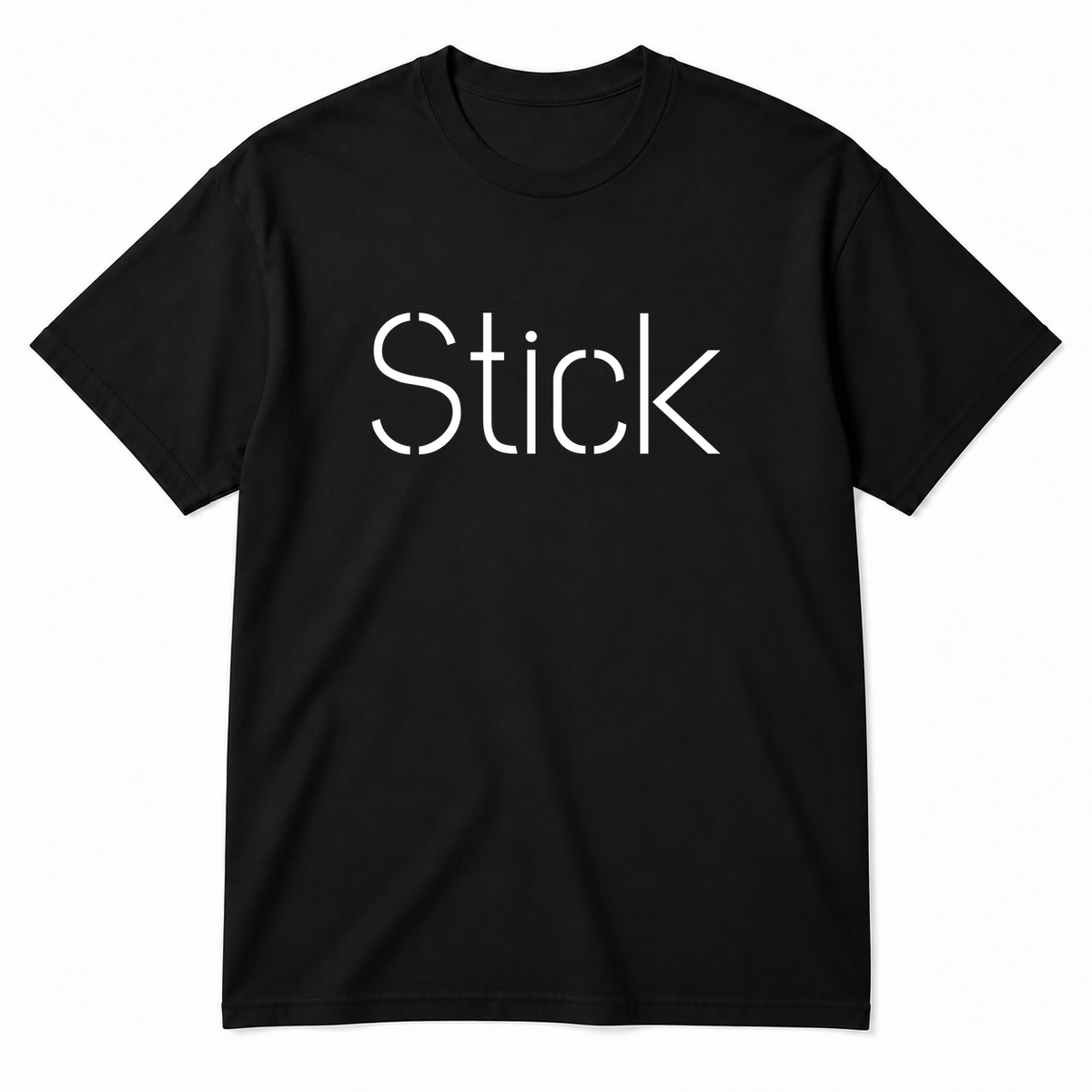 Stick T-Shirt in black