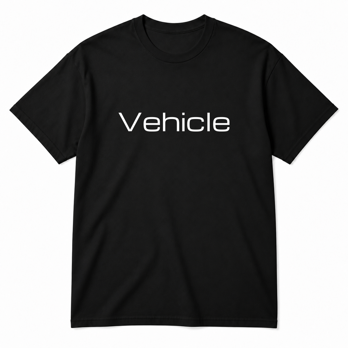 Vehicle T-Shirt in black