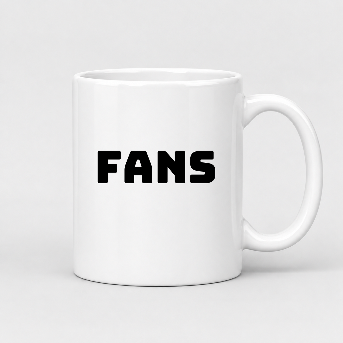 Fans Mug in white