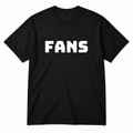 Fans T-Shirt in black