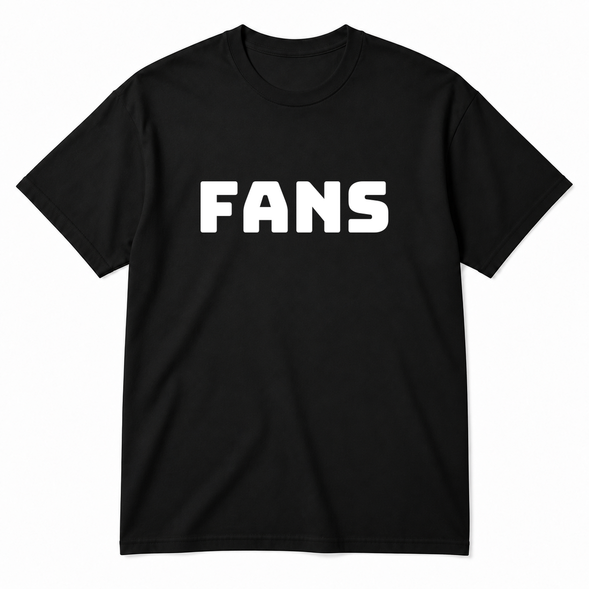 Fans T-Shirt in black