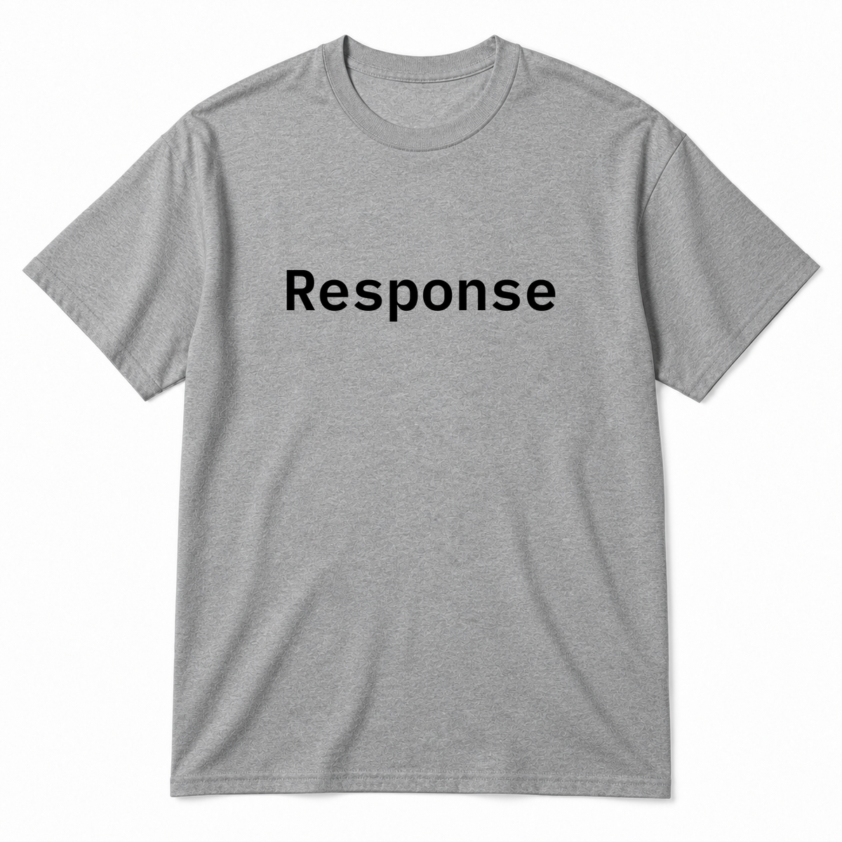 Response T-Shirt in gray