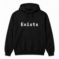 Exists Hoodie in black