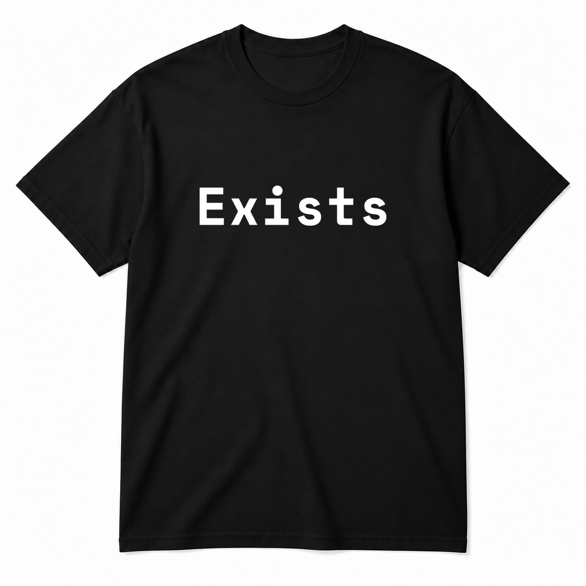 Exists T-Shirt in black