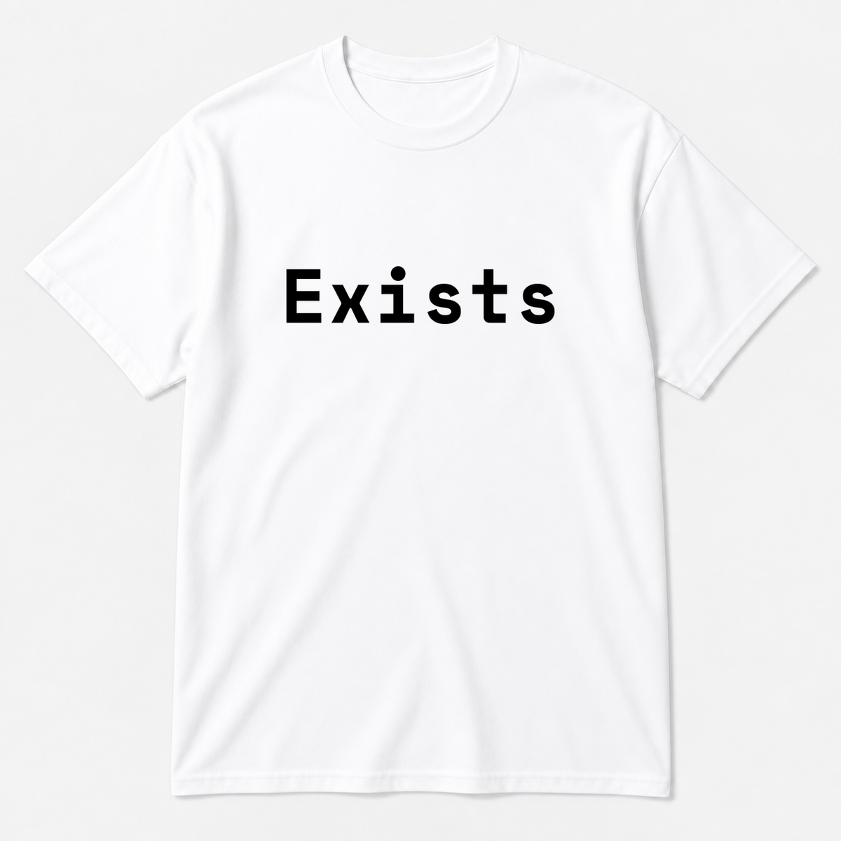 Exists T-Shirt in white