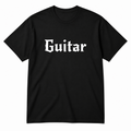 Guitar T-Shirt in black