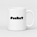 Pocket Mug in white