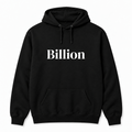 Billion Hoodie in black