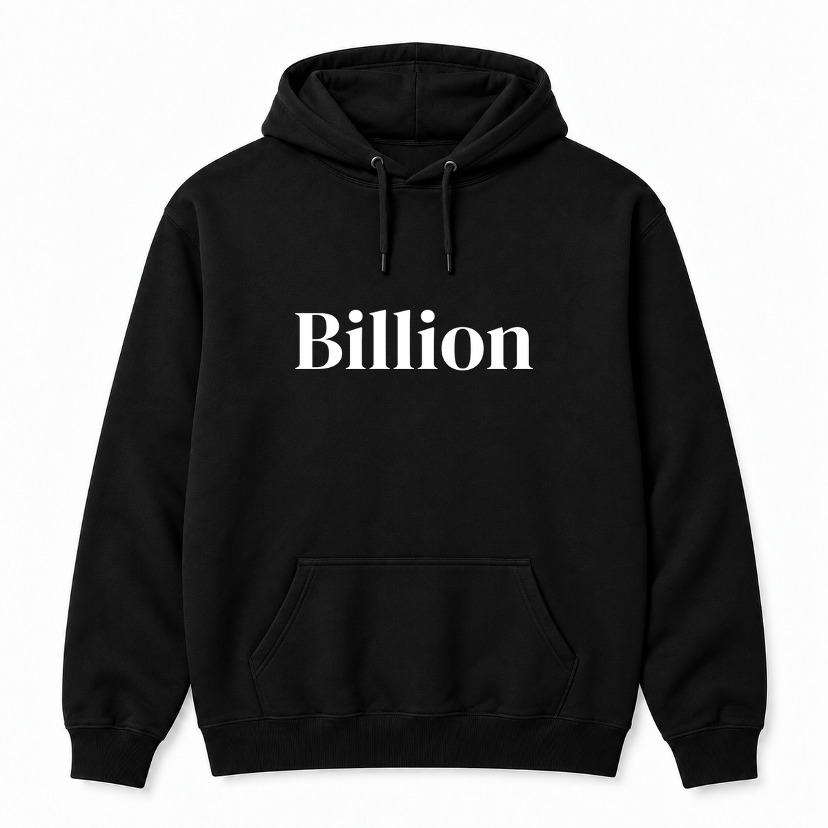 Billion Hoodie in black