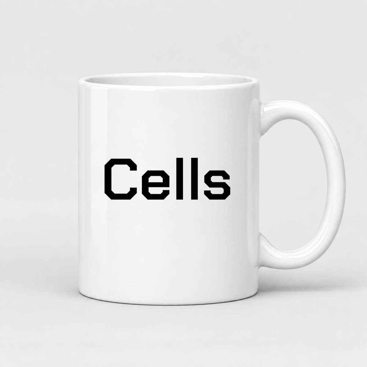 Cells Mug in white