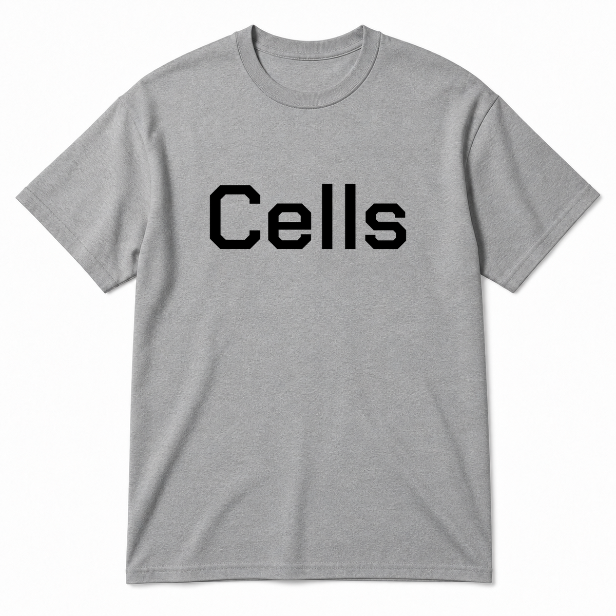 Cells T-Shirt in gray