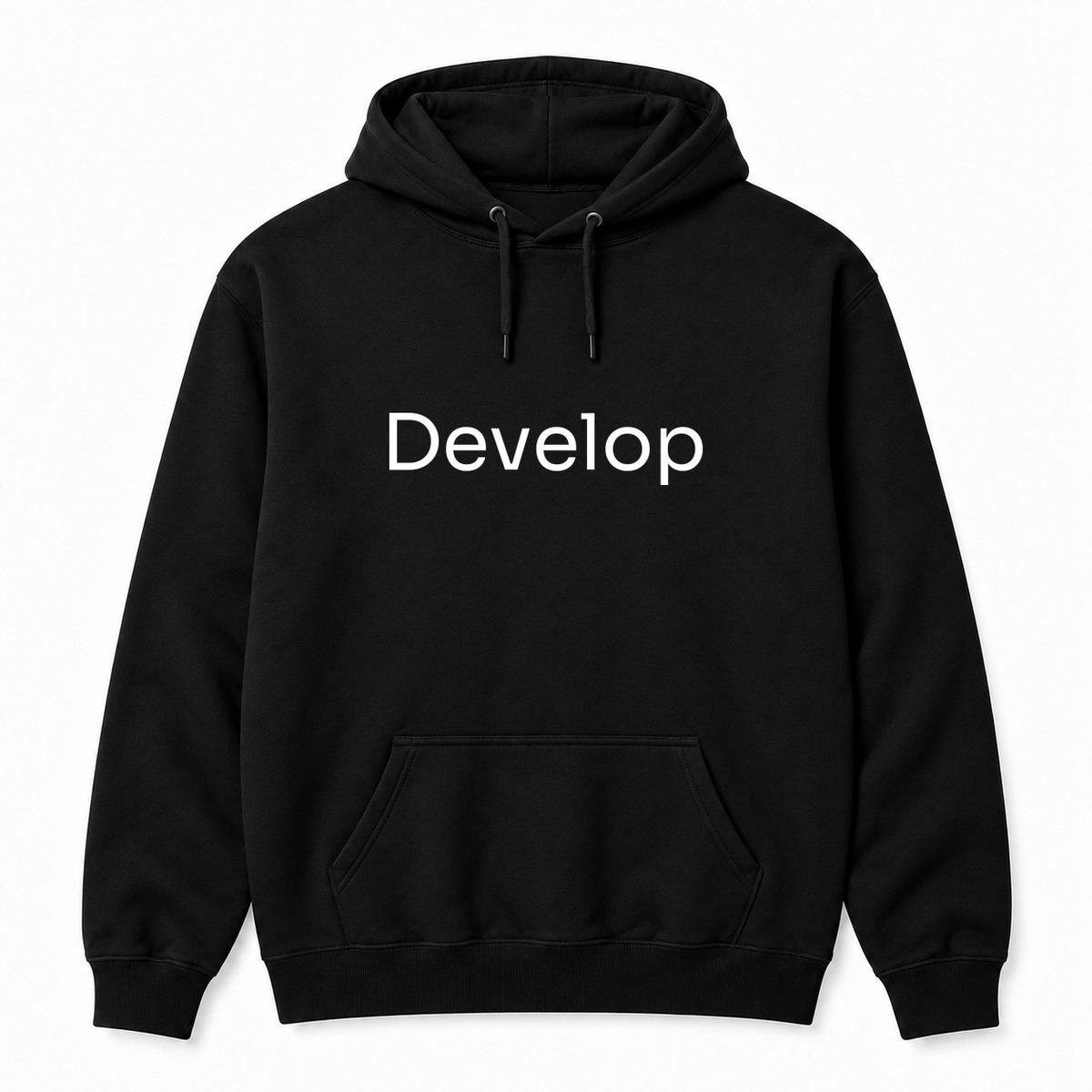 Develop Hoodie in black