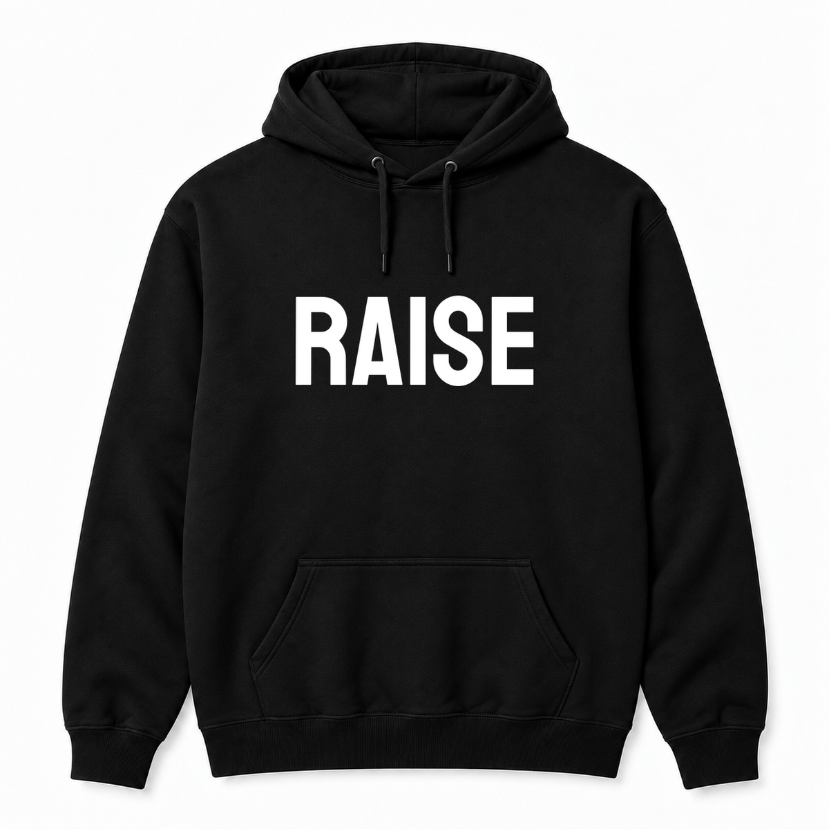 Raise Hoodie in black